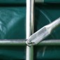 vidaXL Carpa garaje de almacenamiento PVC verde 2,4x3,6 m vidaXL Carpa garaje de almacenamiento PVC verde 2,4x3,6 m