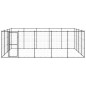 vidaXL Perrera de exterior de acero 24,2 m² vidaXL Perrera de exterior de acero 24,2 m²