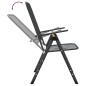 vidaXL Set de comedor de jardín 3 pzas malla metal expandido antracita vidaXL Set de comedor de jardín 3 pzas malla metal expandido antracita