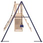 vidaXL Parque infantil de exterior madera maciza de pino vidaXL Parque infantil de exterior madera maciza de pino