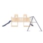 vidaXL Parque infantil de exterior madera maciza de pino vidaXL Parque infantil de exterior madera maciza de pino