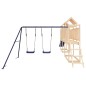 vidaXL Parque infantil de exterior madera maciza de pino vidaXL Parque infantil de exterior madera maciza de pino