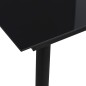 vidaXL Set de comedor de jardín 5 pzas cuerda de algodón y acero negro vidaXL Set de comedor de jardín 5 pzas cuerda de algodón y acero negro