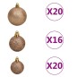 vidaXL Árbol de Navidad con luces LEDs, bolas y nieve verde 400 cm vidaXL Árbol de Navidad con luces LEDs, bolas y nieve verde 400 cm