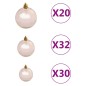 vidaXL Árbol de Navidad con luces LEDs, bolas y nieve verde 400 cm vidaXL Árbol de Navidad con luces LEDs, bolas y nieve verde 400 cm