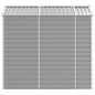 vidaXL Cobertizo de jardín acero galvanizado gris claro 191x215x198 cm vidaXL Cobertizo de jardín acero galvanizado gris claro 191x215x198 cm