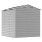 vidaXL Cobertizo de jardín acero galvanizado gris claro 191x215x198 cm vidaXL Cobertizo de jardín acero galvanizado gris claro 191x215x198 cm