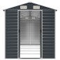 vidaXL Cobertizo de jardín acero galvanizado antracita 191x470x198 cm vidaXL Cobertizo de jardín acero galvanizado antracita 191x470x198 cm