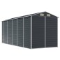 vidaXL Cobertizo de jardín acero galvanizado antracita 191x470x198 cm vidaXL Cobertizo de jardín acero galvanizado antracita 191x470x198 cm