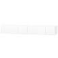 vidaXL Mueble para TV 2 uds contrachapada blanco brillo 120x40x34cm vidaXL Mueble para TV 2 uds contrachapada blanco brillo 120x40x34cm