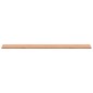 vidaXL Tablero de banco de trabajo madera maciza de haya 220x55x2,5 cm vidaXL Tablero de banco de trabajo madera maciza de haya 220x55x2,5 cm