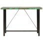 vidaXL Mesa alta de hierro y madera maciza reciclada 150x70x107 cm vidaXL Mesa alta de hierro y madera maciza reciclada 150x70x107 cm