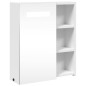 vidaXL Mueble de baño con espejo y luz LED blanco 45x13x52 cm vidaXL Mueble de baño con espejo y luz LED blanco 45x13x52 cm