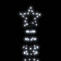 vidaXL Árbol de Navidad cono con estacas 570 LEDs blanco frío 300 cm vidaXL Árbol de Navidad cono con estacas 570 LEDs blanco frío 300 cm