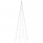 vidaXL Árbol de Navidad en asta de bandera 550 LED blanco frío 300 cm vidaXL Árbol de Navidad en asta de bandera 550 LED blanco frío 300 cm