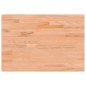 vidaXL Tablero de banco de trabajo madera maciza de haya 80x55x2,5 cm vidaXL Tablero de banco de trabajo madera maciza de haya 80x55x2,5 cm