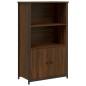vidaXL Aparador alto madera de ingeniería marrón roble 62x32x103,5 cm vidaXL Aparador alto madera de ingeniería marrón roble 62x32x103,5 cm