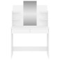 vidaXL Tocador con espejo blanco 96x39x142 cm vidaXL Tocador con espejo blanco 96x39x142 cm