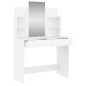 vidaXL Tocador con espejo blanco 96x39x142 cm vidaXL Tocador con espejo blanco 96x39x142 cm