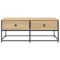 vidaXL Mesa de centro madera de ingeniería roble Sonoma 100x51x40 cm vidaXL Mesa de centro madera de ingeniería roble Sonoma 100x51x40 cm