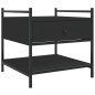 vidaXL Mesa de centro madera de ingeniería negro 50x50x50 cm vidaXL Mesa de centro madera de ingeniería negro 50x50x50 cm