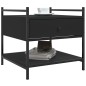 vidaXL Mesa de centro madera de ingeniería negro 50x50x50 cm vidaXL Mesa de centro madera de ingeniería negro 50x50x50 cm