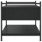 vidaXL Mesa de centro madera de ingeniería negro 50x50x50 cm vidaXL Mesa de centro madera de ingeniería negro 50x50x50 cm