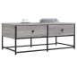 vidaXL Mesa de centro madera de ingeniería gris Sonoma 100x51x40 cm vidaXL Mesa de centro madera de ingeniería gris Sonoma 100x51x40 cm
