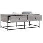 vidaXL Mesa de centro madera de ingeniería gris Sonoma 100x51x40 cm vidaXL Mesa de centro madera de ingeniería gris Sonoma 100x51x40 cm