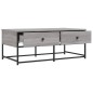 vidaXL Mesa de centro madera de ingeniería gris Sonoma 100x51x40 cm vidaXL Mesa de centro madera de ingeniería gris Sonoma 100x51x40 cm