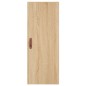 vidaXL Aparador de madera contrachapada roble Sonoma 34,5x34x180 cm vidaXL Aparador de madera contrachapada roble Sonoma 34,5x34x180 cm