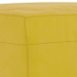 vidaXL Juego de sofás con cojines 3 piezas terciopelo amarillo vidaXL Juego de sofás con cojines 3 piezas terciopelo amarillo