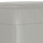 vidaXL Juego de sofás con cojines 3 piezas tela microfibra gris claro vidaXL Juego de sofás con cojines 3 piezas tela microfibra gris claro