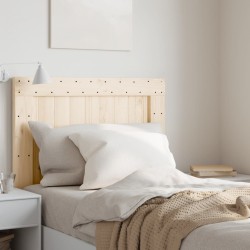 vidaXL Cabecero de madera maciza de pino 90x104 cm