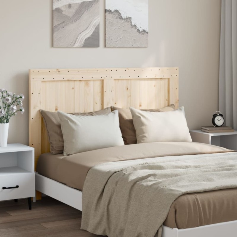 vidaXL Cabecero de madera maciza de pino 140x104 cm vidaXL Cabecero de madera maciza de pino 140x104 cm