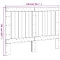 vidaXL Cabecero de madera maciza de pino 140x104 cm vidaXL Cabecero de madera maciza de pino 140x104 cm