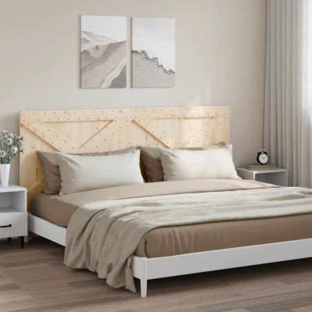 vidaXL Cabecero de madera maciza de pino 200x104 cm