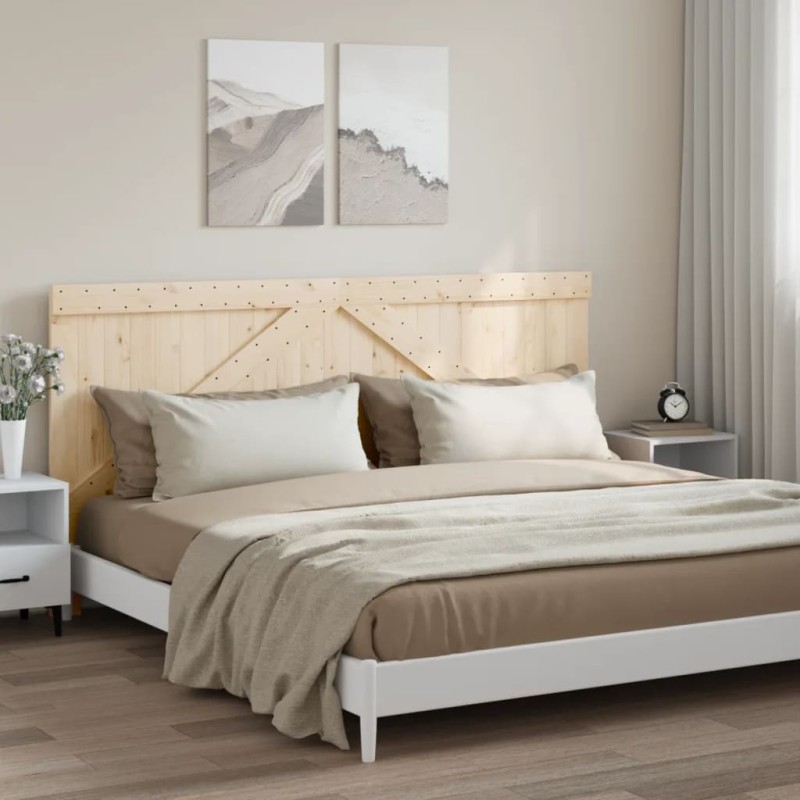 vidaXL Cabecero de madera maciza de pino 200x104 cm vidaXL Cabecero de madera maciza de pino 200x104 cm