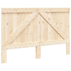 vidaXL Cabecero de madera maciza de pino 160x104 cm