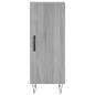 vidaXL Aparador alto madera contrachapada gris Sonoma 34,5x34x180 cm vidaXL Aparador alto madera contrachapada gris Sonoma 34,5x34x180 cm