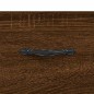 vidaXL Aparador alto madera contrachapada roble marrón 34,5x34x180 cm vidaXL Aparador alto madera contrachapada roble marrón 34,5x34x180 cm
