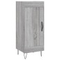 vidaXL Aparador alto madera contrachapada gris Sonoma 34,5x34x180 cm vidaXL Aparador alto madera contrachapada gris Sonoma 34,5x34x180 cm
