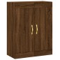 vidaXL Armarios de pared 2 uds madera de ingeniería marrón roble vidaXL Armarios de pared 2 uds madera de ingeniería marrón roble