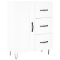 vidaXL Aparador alto madera contrachapada blanco 69,5x34x180 cm vidaXL Aparador alto madera contrachapada blanco 69,5x34x180 cm