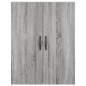 vidaXL Aparador alto madera contrachapada gris sonoma 69,5x34x180 cm vidaXL Aparador alto madera contrachapada gris sonoma 69,5x34x180 cm