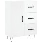 vidaXL Aparador alto madera contrachapada blanco brillo 69,5x34x180 cm vidaXL Aparador alto madera contrachapada blanco brillo 69,5x34x180 cm