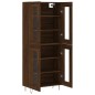vidaXL Aparador alto madera contrachapada marrón roble 69,5x34x180 cm vidaXL Aparador alto madera contrachapada marrón roble 69,5x34x180 cm