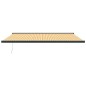 vidaXL Toldo retráctil aluminio y tela amarillo y blanco 5x3 m vidaXL Toldo retráctil aluminio y tela amarillo y blanco 5x3 m