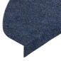 vidaXL Alfombrilla autoadhesiva de escalera 15 uds azul 65x22,5x3,5 cm vidaXL Alfombrilla autoadhesiva de escalera 15 uds azul 65x22,5x3,5 cm