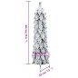 vidaXL Árbol de Navidad artificial iluminado con 30 LED y nieve 60 cm vidaXL Árbol de Navidad artificial iluminado con 30 LED y nieve 60 cm